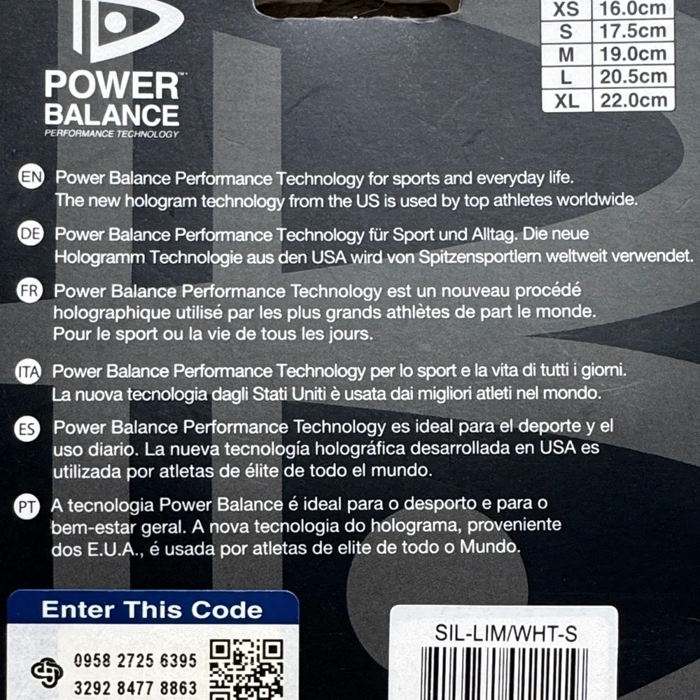 Power Balance Bracelet - Small